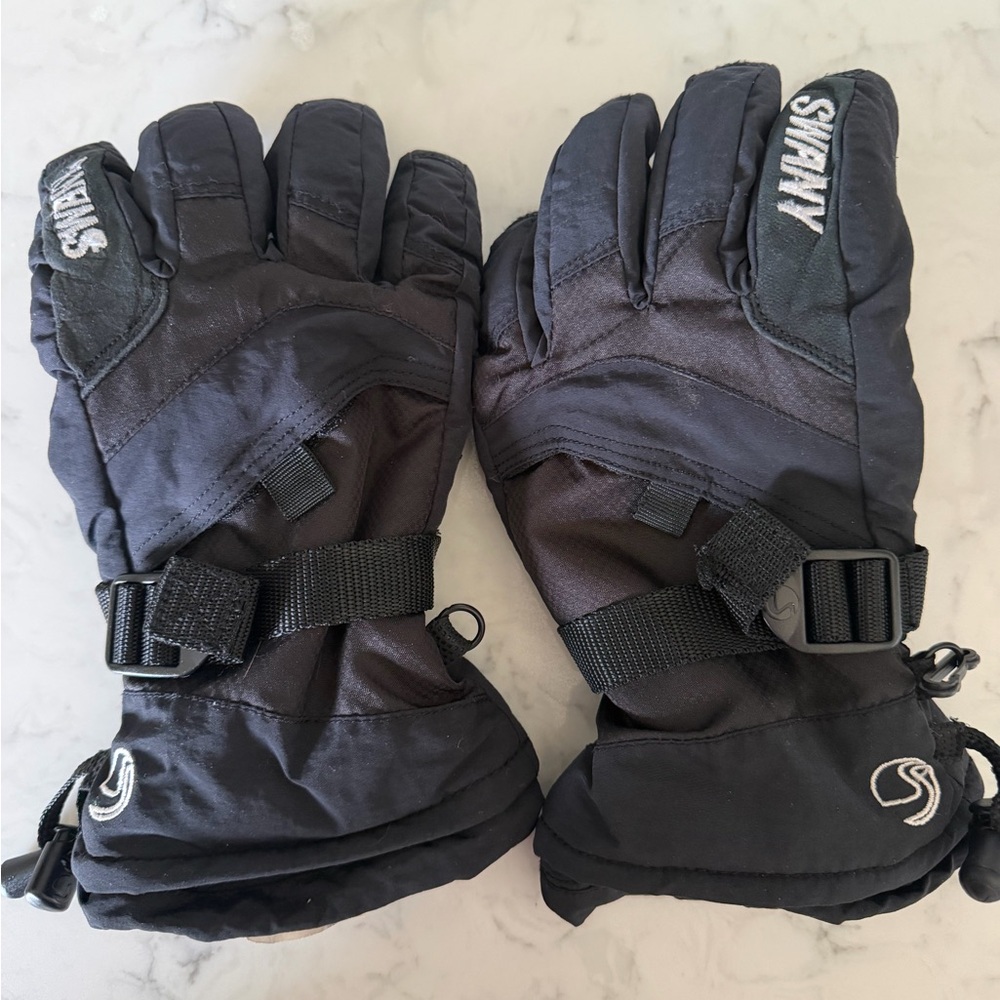 Swany Kids Black Adventure Gloves